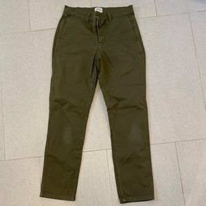 JCrew Olive Green Pants size 24.